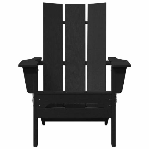 Sklopive Adirondack stolice 2 kom Crne 74.5x80.5x90 cm HDPE Cijena