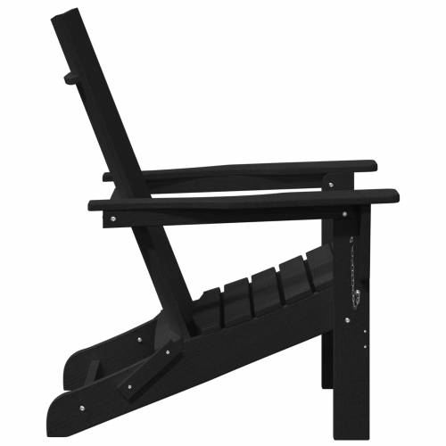 Sklopive Adirondack stolice 2 kom Crne 74.5x80.5x90 cm HDPE Cijena