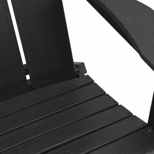 Sklopive Adirondack stolice 2 kom Crne 74.5x80.5x90 cm HDPE Cijena