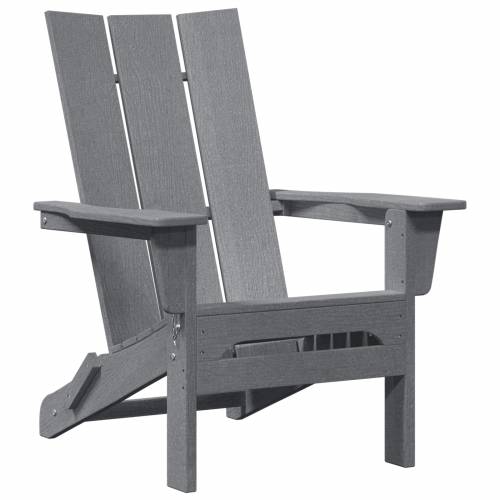 Sklopivi Adirondack stolci 2 komada Svjetlosivi 74.5x80.5x90 cm HDPE Cijena