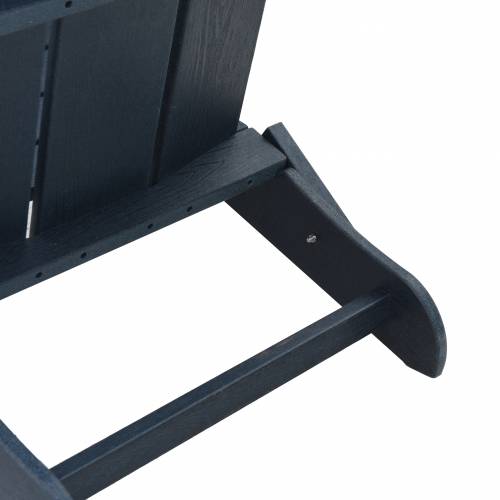 set od 3 komada za vanjski lounge morsko plavi HDPE Cijena