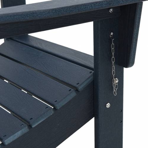 set od 3 komada za vanjski lounge morsko plavi HDPE Cijena