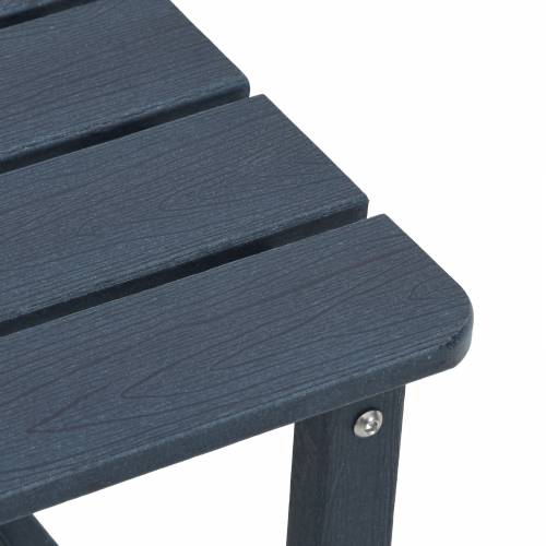set od 3 komada za vanjski lounge morsko plavi HDPE Cijena