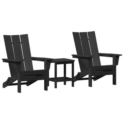 set od 3 komada za uređenje vrta Crna HDPE Cijena