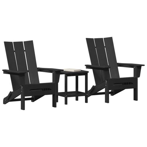 set od 3 komada za uređenje vrta Crna HDPE Cijena