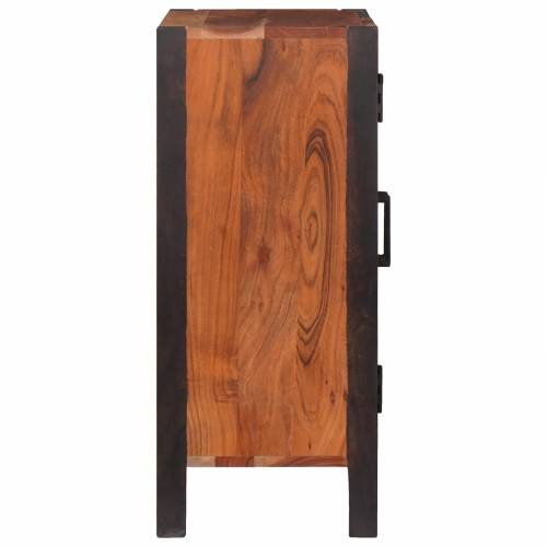 Buffeti i komode Smeđa 55 x 30 x 75 cm Masivno bagremovo drvo Cijena