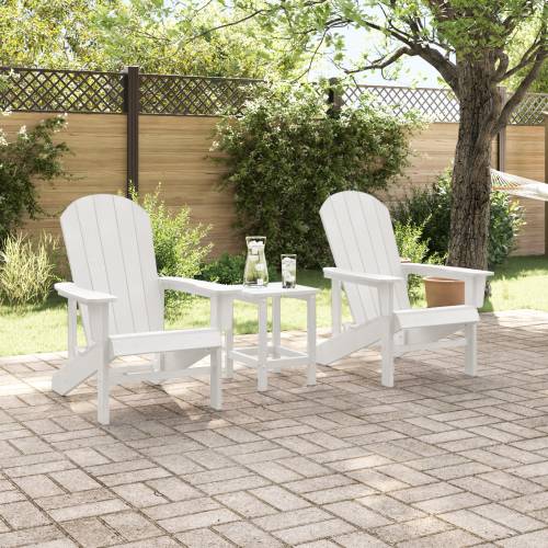 Adirondack stolice 2 kom Bijele 74x82x90 cm HDPE Cijena