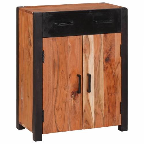 Buffeti i komode Smeđa 55 x 30 x 75 cm Masivno bagremovo drvo Cijena