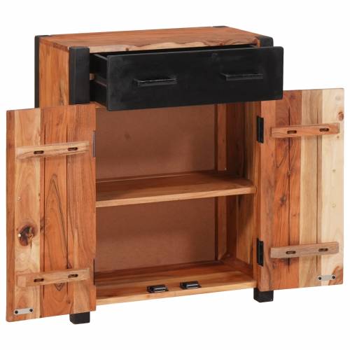 Buffeti i komode Smeđa 55 x 30 x 75 cm Masivno bagremovo drvo Cijena