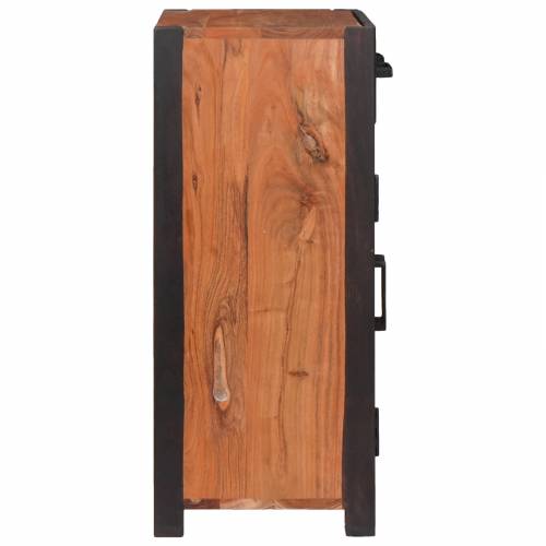 Buffeti i komode Smeđa 55 x 30 x 75 cm Masivno bagremovo drvo Cijena