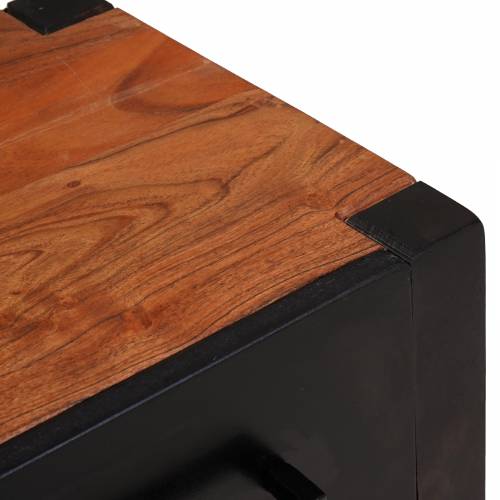 Buffeti i komode Smeđa 55 x 30 x 75 cm Masivno bagremovo drvo Cijena
