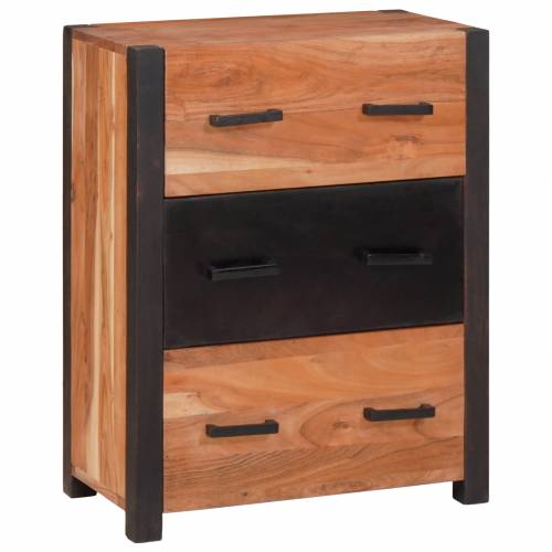 Buffeti i komode Smeđa 55 x 30 x 75 cm Masivno bagremovo drvo Cijena