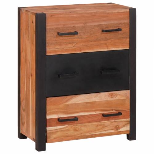 Buffeti i komode Smeđa 55 x 30 x 75 cm Masivno bagremovo drvo Cijena