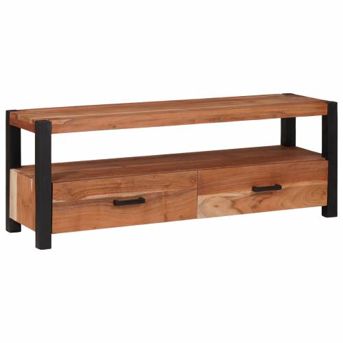 Kabineti i police za skladištenje medija Smeđa 110 x 30 x 40 cm Cijena