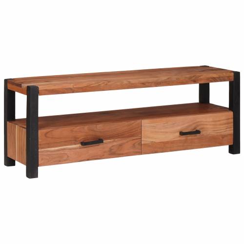 Kabineti i police za skladištenje medija Smeđa 110 x 30 x 40 cm Cijena