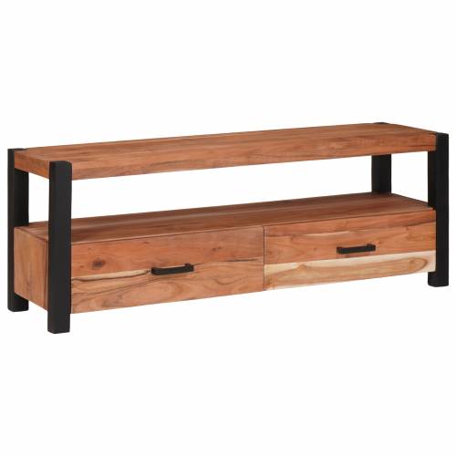 Kabineti i police za skladištenje medija Smeđa 110 x 30 x 40 cm Cijena