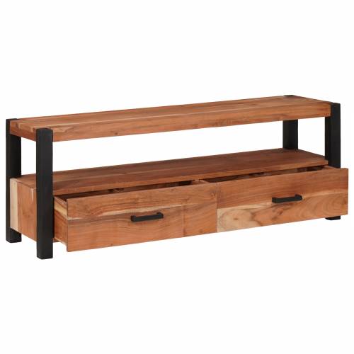 Kabineti i police za skladištenje medija Smeđa 110 x 30 x 40 cm Cijena