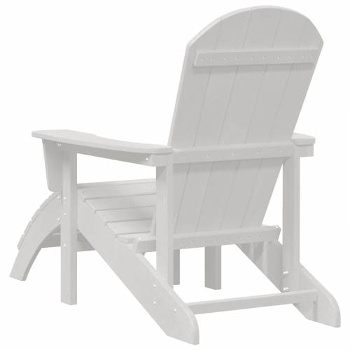 Adirondack stolice s naslonima za noge 2 kom bijeli HDPE Cijena
