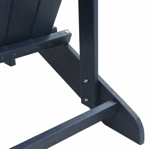 Adirondack stolice s podnožjem 2 kom Navy Blue HDPE Cijena