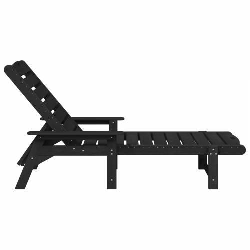Ležaljke 2 kom crna 162x53x98,5 cm HDPE Cijena