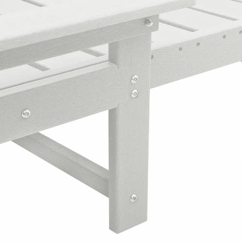 set vrtnog namještaja od 3 dijela bijela HDPE Cijena