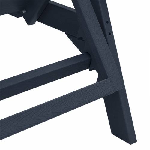 Set od 3 ležaljki za vrt Mornarsko plava HDPE Cijena
