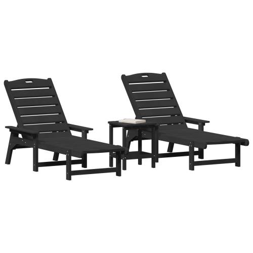 set vrtnih ležaljki - Crna HDPE Cijena