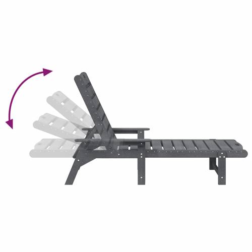 Set vrtnog namještaja od 3 dijela svjetlosive HDPE Cijena