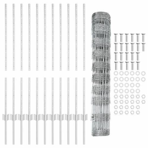 Stubovi za Ograde 22 kom U-Kanal 100 cm Galvanizirani čelik Cijena