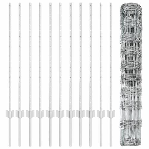 Stubovi za Ograde 22 kom U-Kanal 100 cm Galvanizirani čelik Cijena