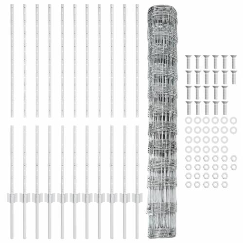 Stupovi za ograde 22 kom U-Channel 120 cm Galvanizirani čelik Cijena