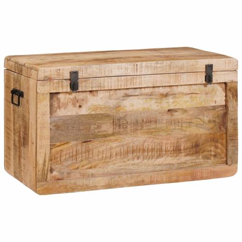 Kutija za spremanje Smeđa 70 x 35 x 40 cm masivno drvo manga Cijena