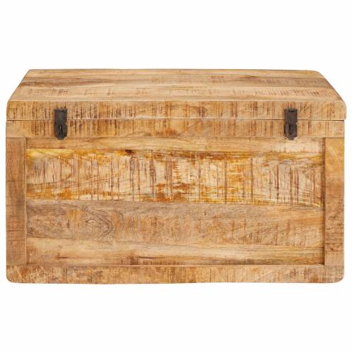 Kutija za spremanje Smeđa 70 x 35 x 40 cm masivno drvo manga Cijena