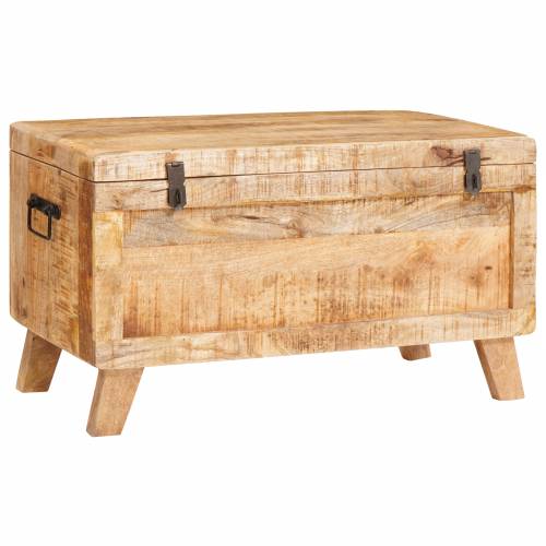 Kutija za spremanje 70 x 35 x 40 cm masivno drvo manga Cijena