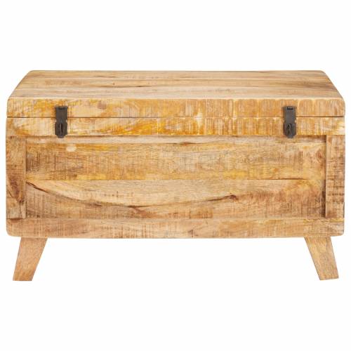 Kutija za spremanje 70 x 35 x 40 cm masivno drvo manga Cijena