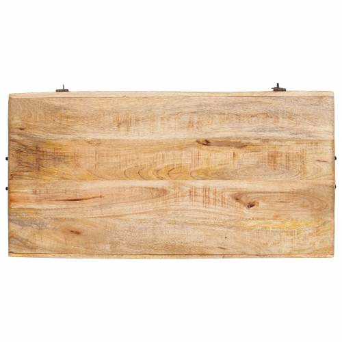 Kutija za spremanje 70 x 35 x 40 cm masivno drvo manga Cijena