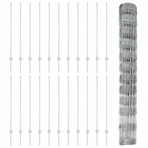 Ograde 22 kom U-Kanal 120 cm Galvanizirani Čelik Cijena