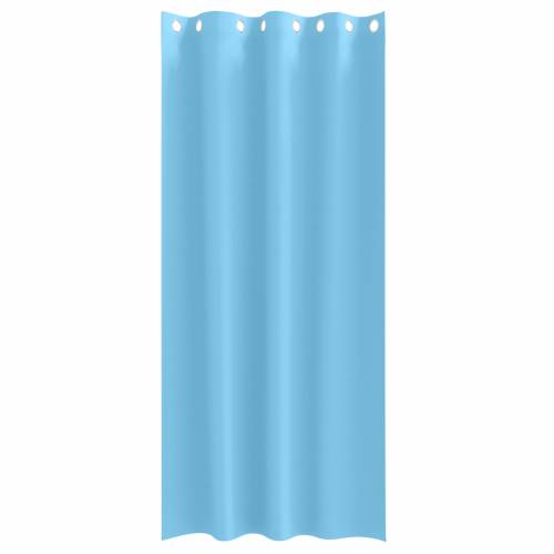 Zavjese 2 pcs Svijetlo plava 245 x 140 cm Poliester Cijena