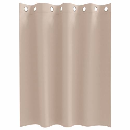 Zavjese sa zavjesama 2 pcs Sivo-smeđa 140 x 140 cm Poliester Cijena