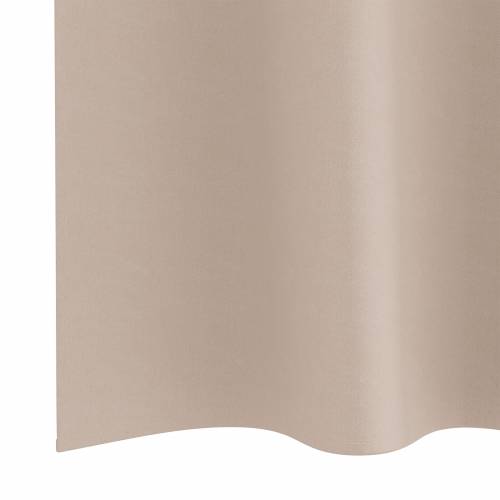 Zavjese sa zavjesama 2 pcs Sivo-smeđa 140 x 140 cm Poliester Cijena