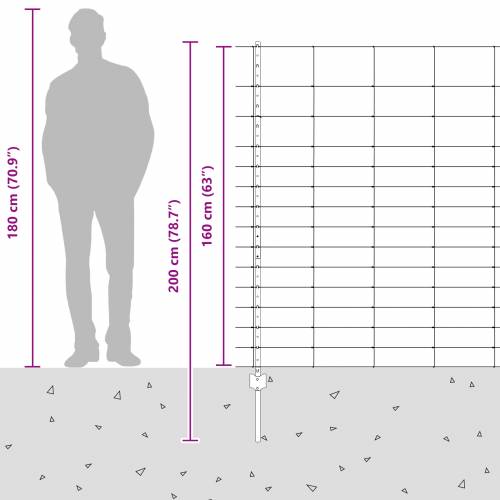 Postovi ograde 22 kom U-Kanal 160 cm pocinčani čelik Cijena