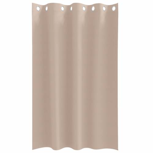 Zavjese sa zavjesama 2 pcs Sivo-smeđa 175 x 140 cm Poliester Cijena