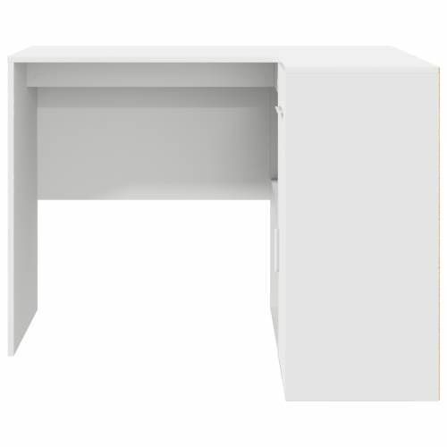 Kutni stol bijeli 102x88x75 cm inženjersko drvo Cijena