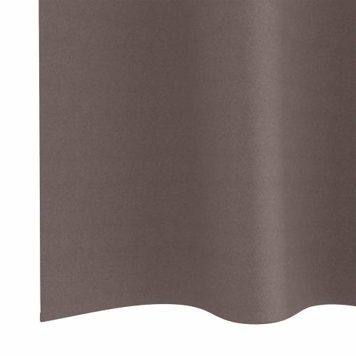 Zavjese sa zavjesama 2 pcs Tamno smeđa 140 x 140 cm Poliester Cijena