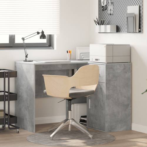 Kantasti stol Betonski sivi 102x88x75 cm Konstruirano drvo Cijena