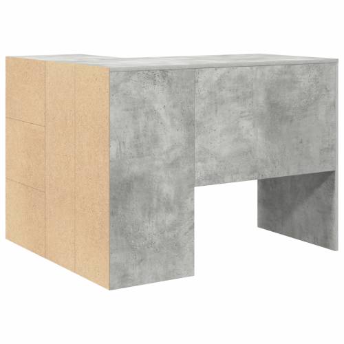 Kantasti stol Betonski sivi 102x88x75 cm Konstruirano drvo Cijena
