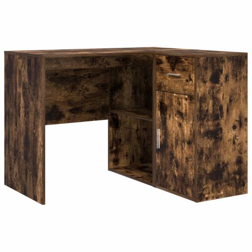 Kutni Stol Dimljeni Hrast 102x88x75 cm Konstruirano drvo Cijena