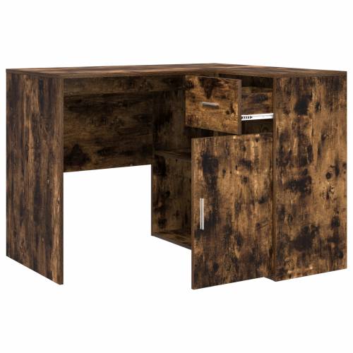 Kutni Stol Dimljeni Hrast 102x88x75 cm Konstruirano drvo Cijena