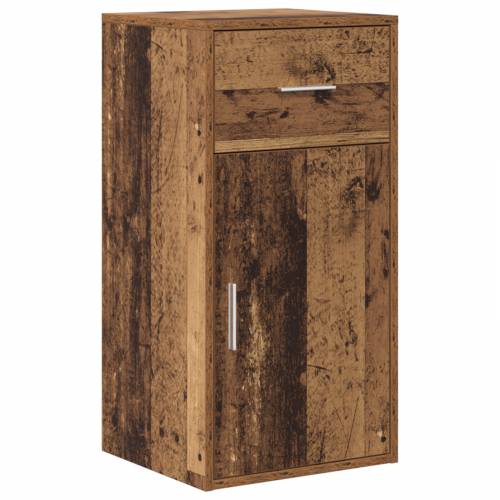 Kutni radni stol Stari drvo 102x88x75 cm Konstruirano drvo Cijena
