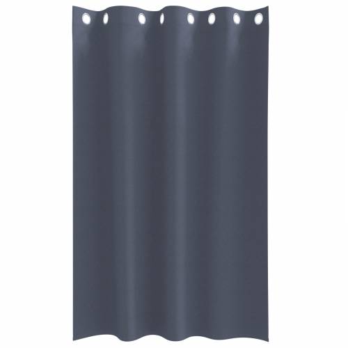 Zavjese sa zavjesama 2 pcs Antracit 175 x 140 cm Poliester Cijena